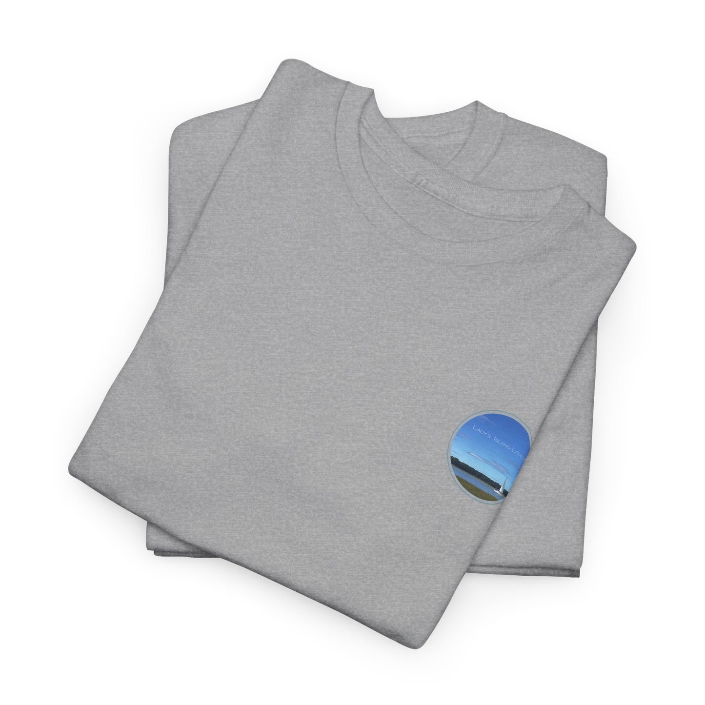 Lady's Island Lovely - Design on Back