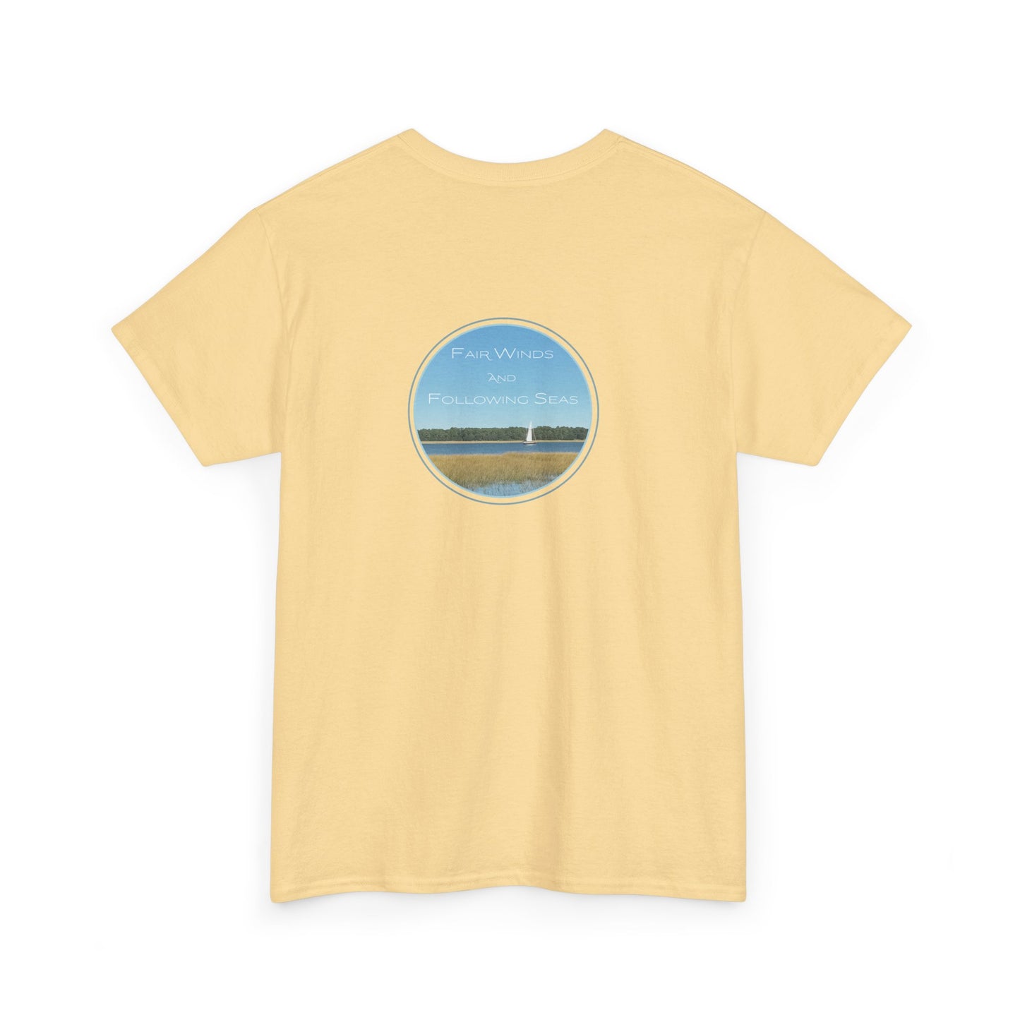 Fair Winds And Following Seas - Design on Back
