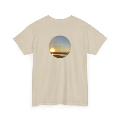 "How I Got Here I Haven't A Clue"  Jimmy Buffett - Design on Back